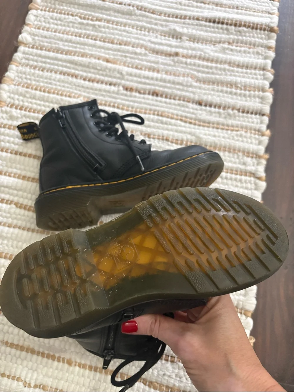 Dr Marten combat boots